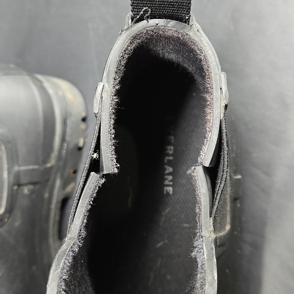 Everlane  The Rain Boot Ankle Rubber Slip On Black Size 8 - Picture 6 of 14